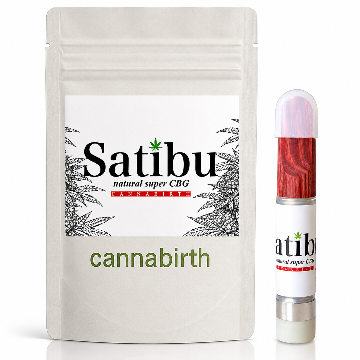【CBGを感じるSatibu】しっかりCBG×CBDリキッド 1ml 510規格 カートリッジ VAPE ベイプ 自社開発テルペン 天然由来成分のみ使用 cannabirth カンナバース