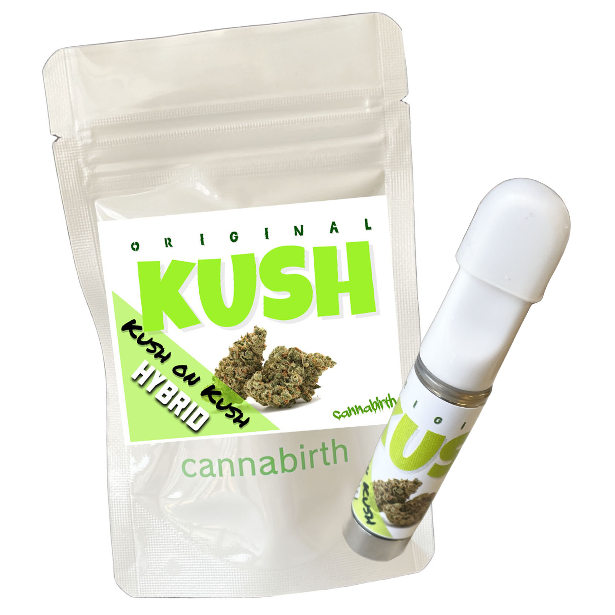 【売り切り大放出】ハイブリッド「KUSH on KUSH」調合専門店カンナバース original KUSH シリーズ 高濃度 トータルカンナビノイド90% 電子タバコ 510ベイプ cannabirth ニコチン・タール・THCフリー